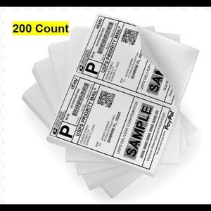200 shipping labels for printer inkjet or laser